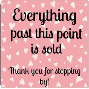 Thank You for Visting My Closet